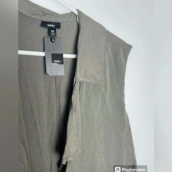 Green Wrap Dress NWT Mossimo Sleeveless medium Women - Picture 5 of 5